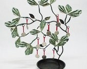 Dollar Bill Origami Money Tree Made From Fifty-Dollar Bills
