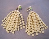 Vintage Mint Green Dangling Earrings