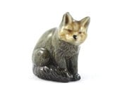 Wade Whimsies - Fox wolf dog - Miniature Figurine 1970s