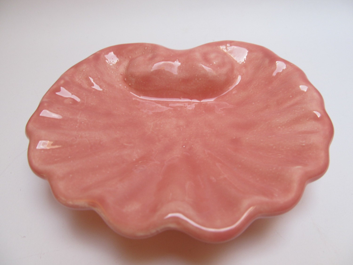 Pink Shell Soap Dish