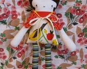 Mod Millicent Girl Fabric Doll