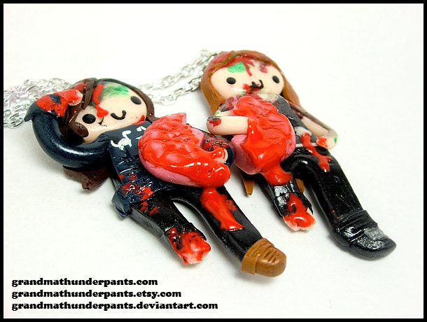 Custom Zombie BFF Set (you become the zombie)