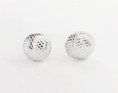 Scales Earrings - Silver