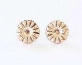 Bunt Earrings - Bronze