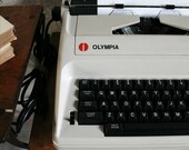 Vintage Olympia Reporter Electric Typewriter