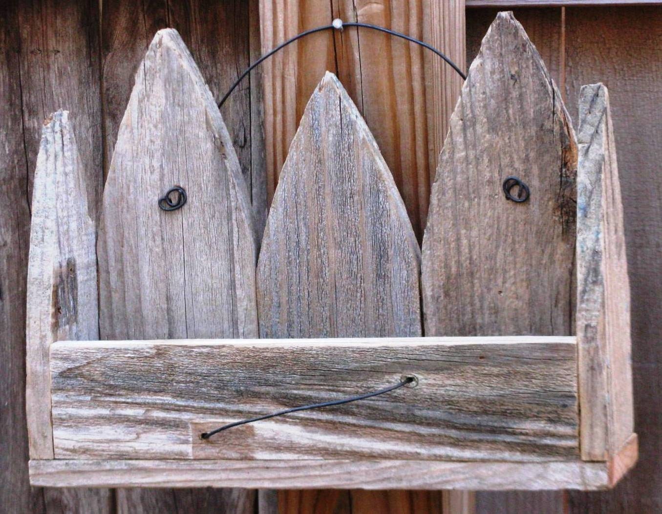 The Country Store - Natural Bird Feeder, Upcycled, Free Shipping in U.S.
