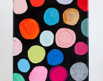 I'll Have One of Each, Original Abstract Acrylic Painting on Stretched Canvas