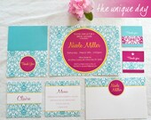 Bridal Shower Party Package - Damask recipe bridal shower. Personalize and print Il_170x135