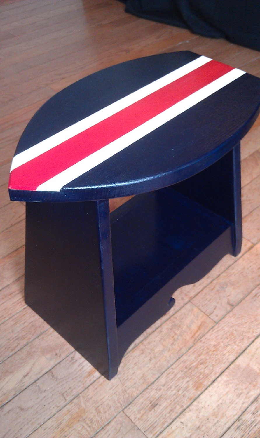 Custom Personalized Surfboard Side Table