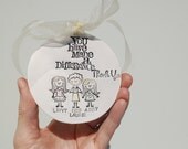 Teachers gift ornament