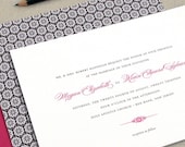 Modern Formal Wedding Invitation-Sophisticated and Elegant-DAPHNE