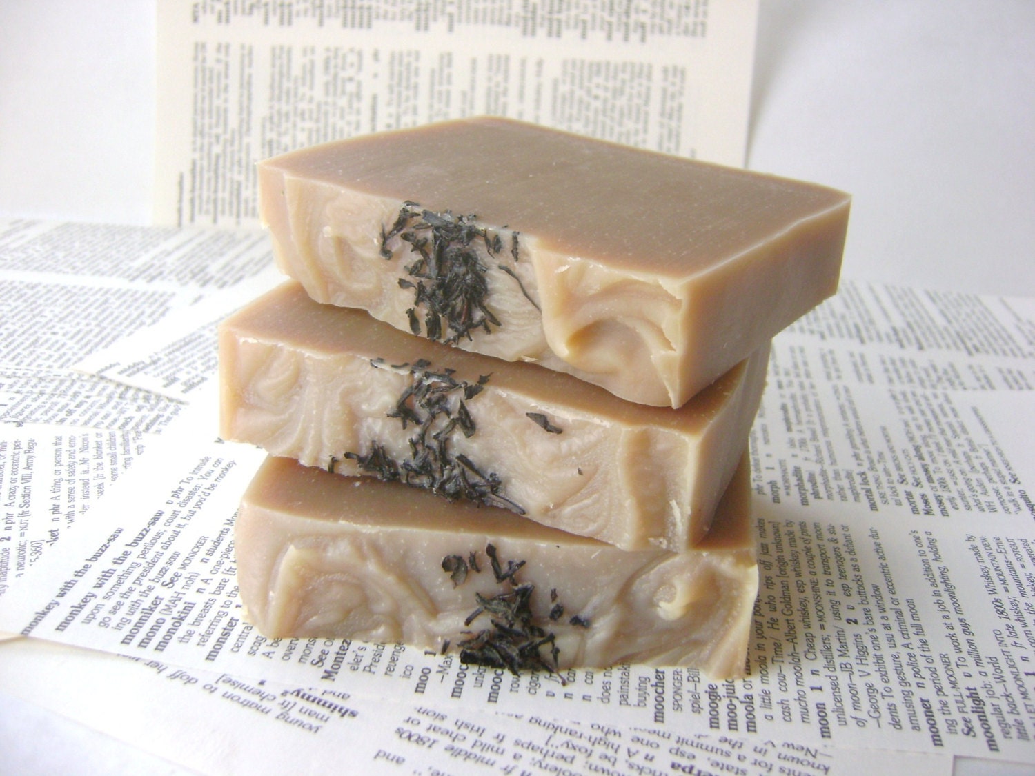 Black Tea Soap, Cold Process Soap Bar