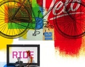 A Ride With Rauschenberg art print Artcrank Austin
