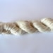 Handspun Bamboo Yarn Undyed-Natural Ivory 103 yards Worsted Weight