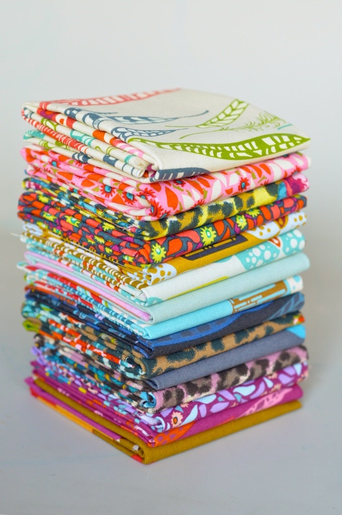 Field Study Linen 15 Half Yard Bundle by Anna Maria Horner