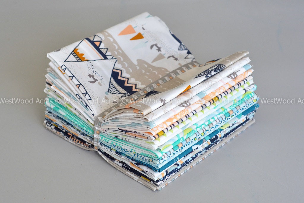 Indian Summer Fat Eighth Bundle of 20 by Sarah Watson for Art Gallery COMPLETE