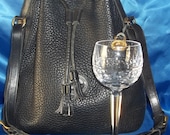 INVENTORY SALE This Is Dooney & Bourke - Authentic - Made in U S A -A2 898092 - Leather Drawstring Spacious - Throw It Over Your Shoulder