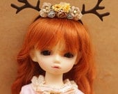 Yosd or MSD Little deer Flowers headband