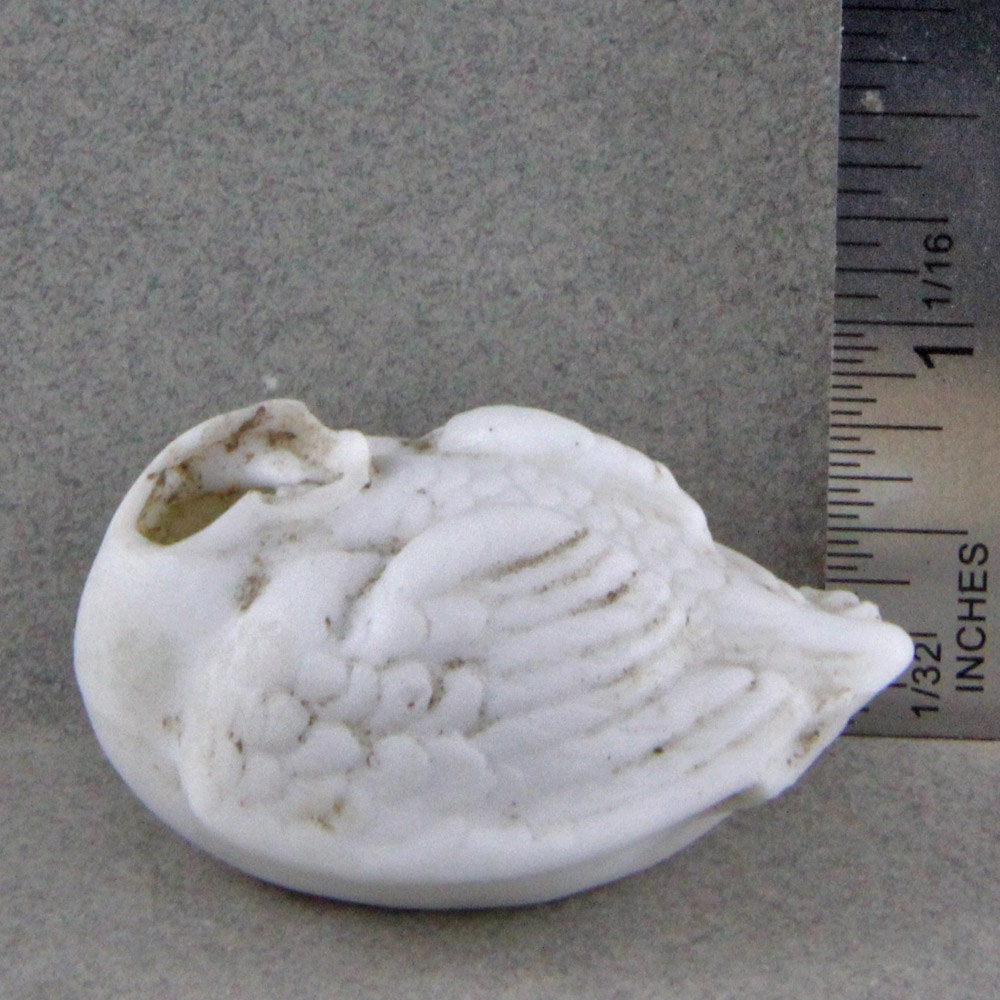Vintage Antique German Doll Fragment Goose Figure