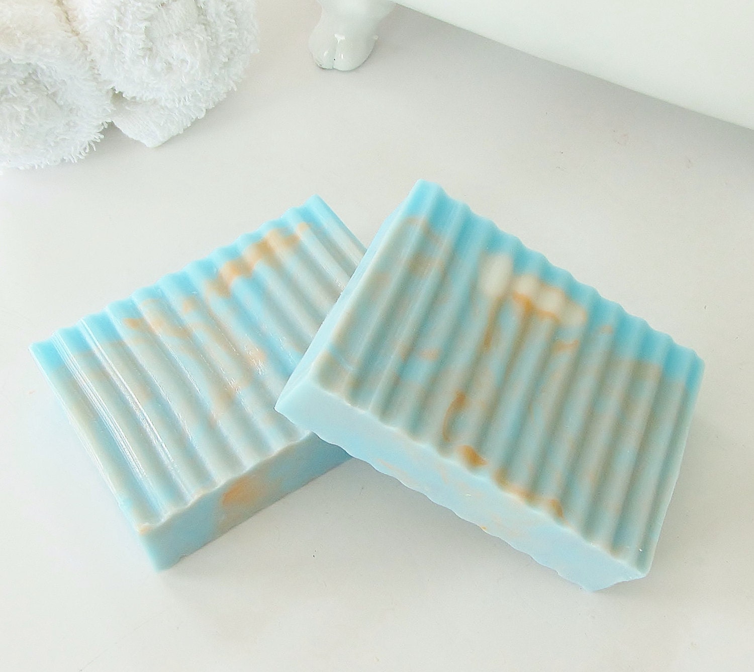 BALANCE Natural Soap - Jasmine, Lily, Lemon & Vanilla scent, handmade, glycerin, vegan, scented, gift