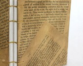 Recycled Text Journal - Small