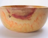 Flame Boxelder Wooden Bowl 1023