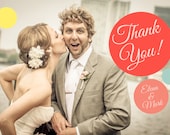 Dotty Thank You Card Design