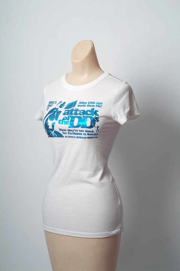 Women white T-shirt  /  humor / Naughty /Sexy