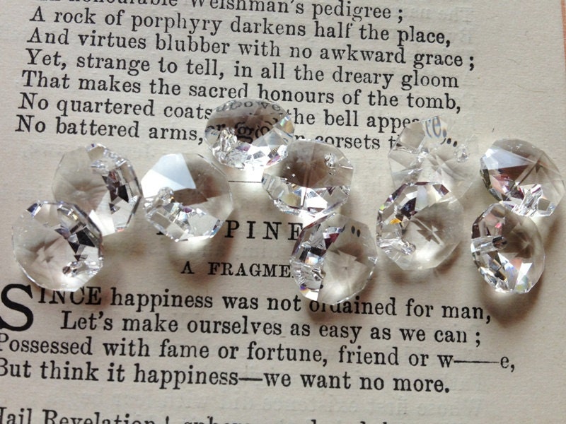 Small Chandelier Crystals lot of 10