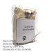 Mustache Flasks for Groomsmen Best Man Set of 5 Black and White  Hip Flasks 6oz or 8oz Wedding Favors
