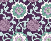 DELICATE DUET in Plum - Art Gallery Fabrics - Poetica by Patricia Bravo (POE-802)  - 1 yard