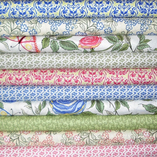 ROO (Kangaroo) HALF YARD Bundle - Wendy Slotboom - In The Beginning Fabrics - 10 pcs
