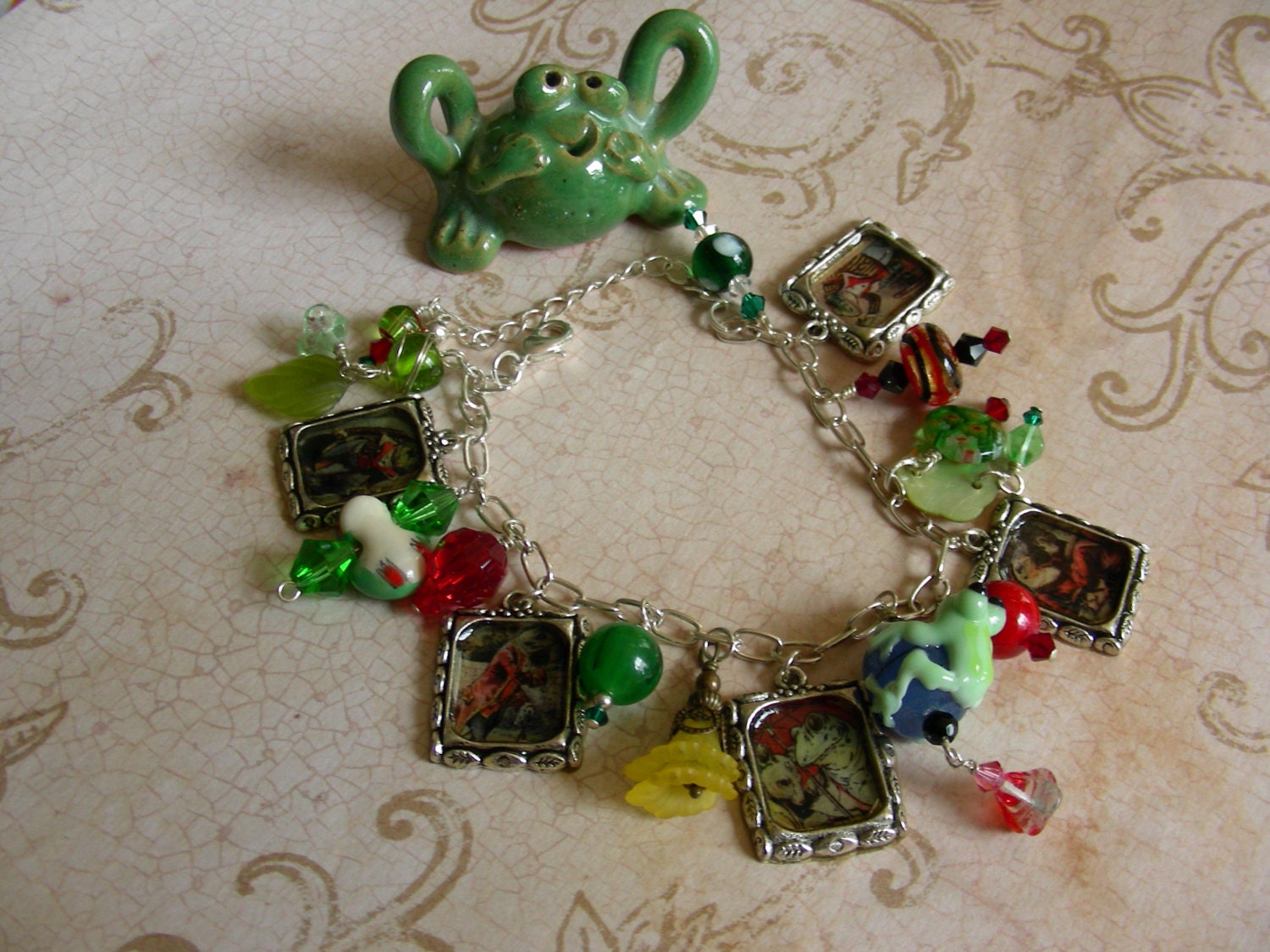 Frog Prince Charm Bracelet