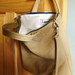Salted Caramel Leather Urban Tote Bag