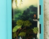 Diorama book - Tiny adventurer in Amazon forest