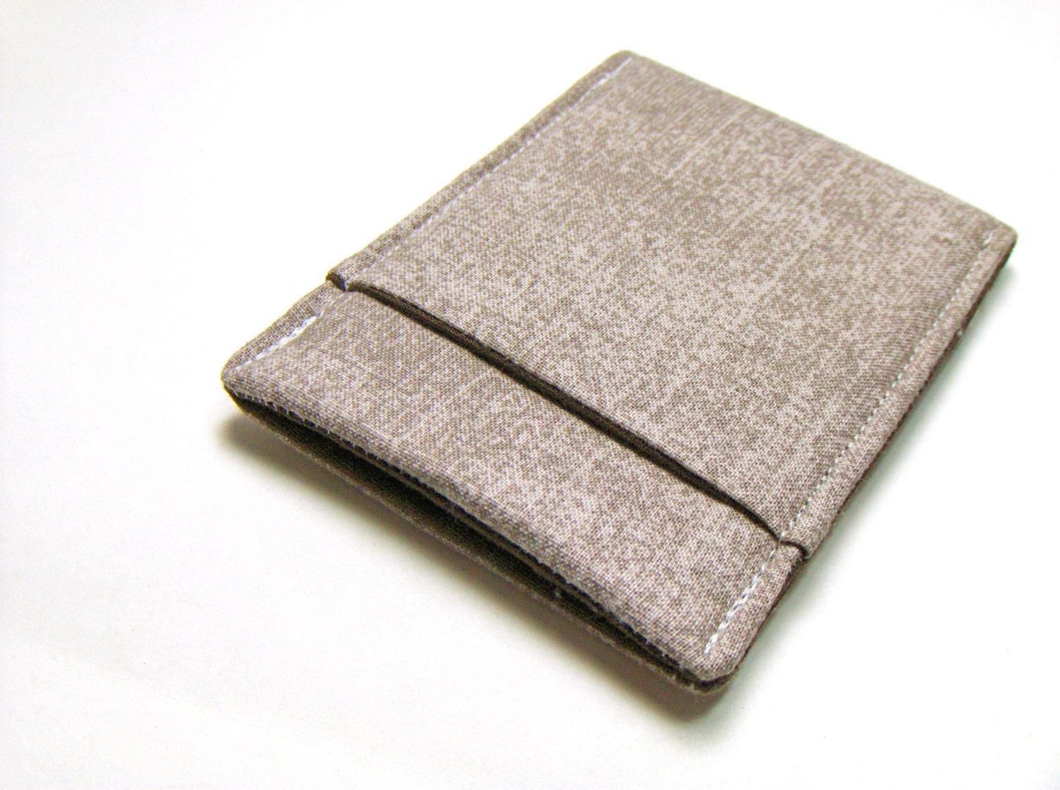 pocket wallet / wallet  pouch / tonal gray