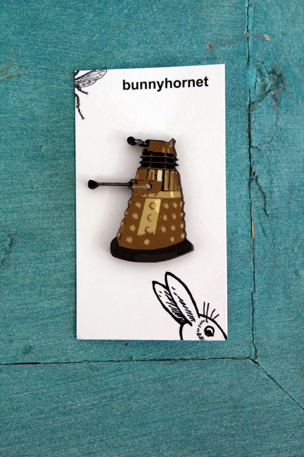 Dr Who - Dalek brooch - Small