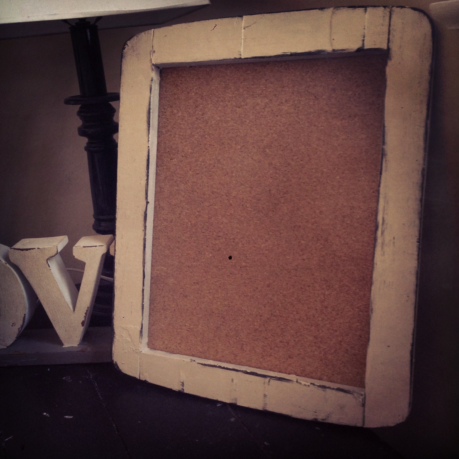 Rustic Framed Corkboard