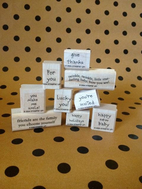 Stampin Up Stamp Grab Bag 5
