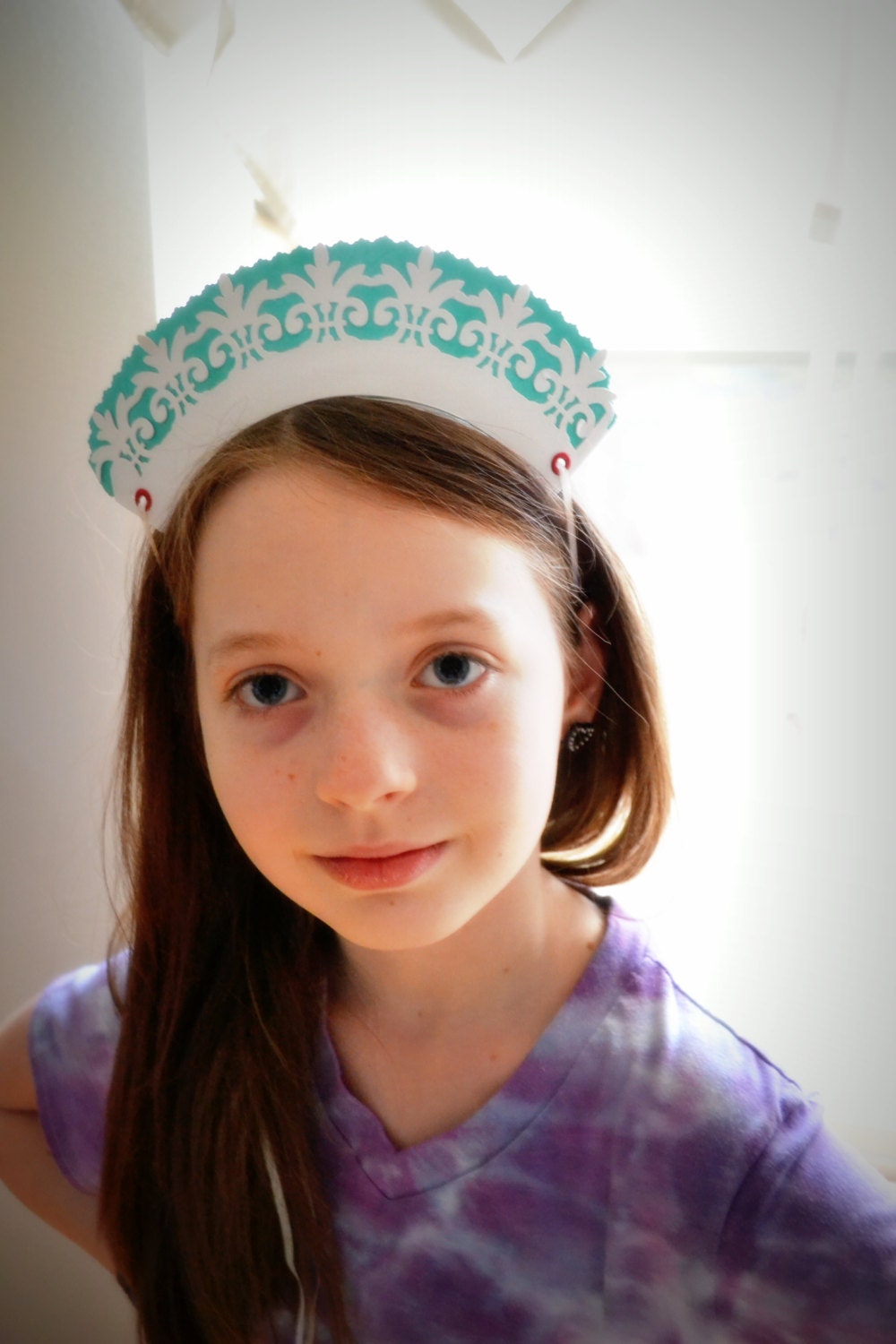 paper tiara crown - ornate party supplies birthday crown many colors to choose from