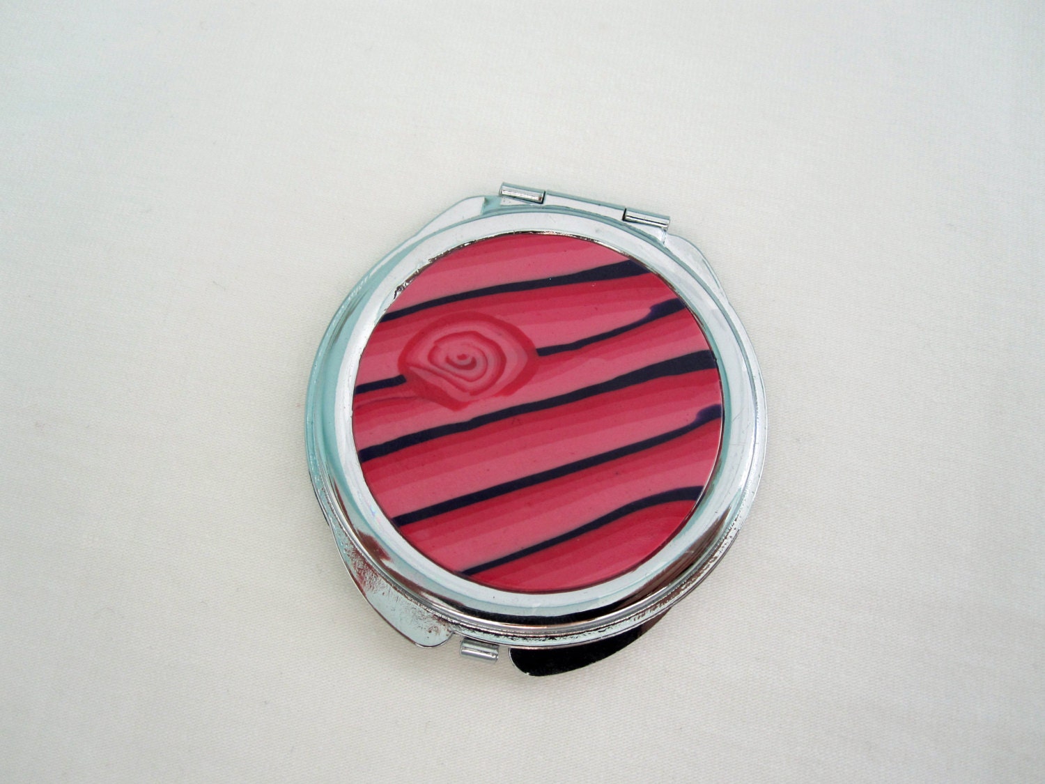 Compact Mirror, Pink & Purple Compact Mirror