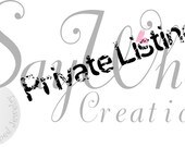Listing Amy RUSH ORDER