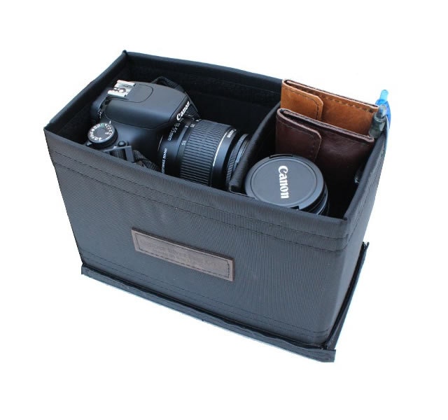 SALE NEW Small Leather Camera bag  - Sunrise Color Voyager Style - Handmade in the U.S.A. - 10"