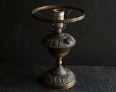Vintage Victorian Brass Table Lamp