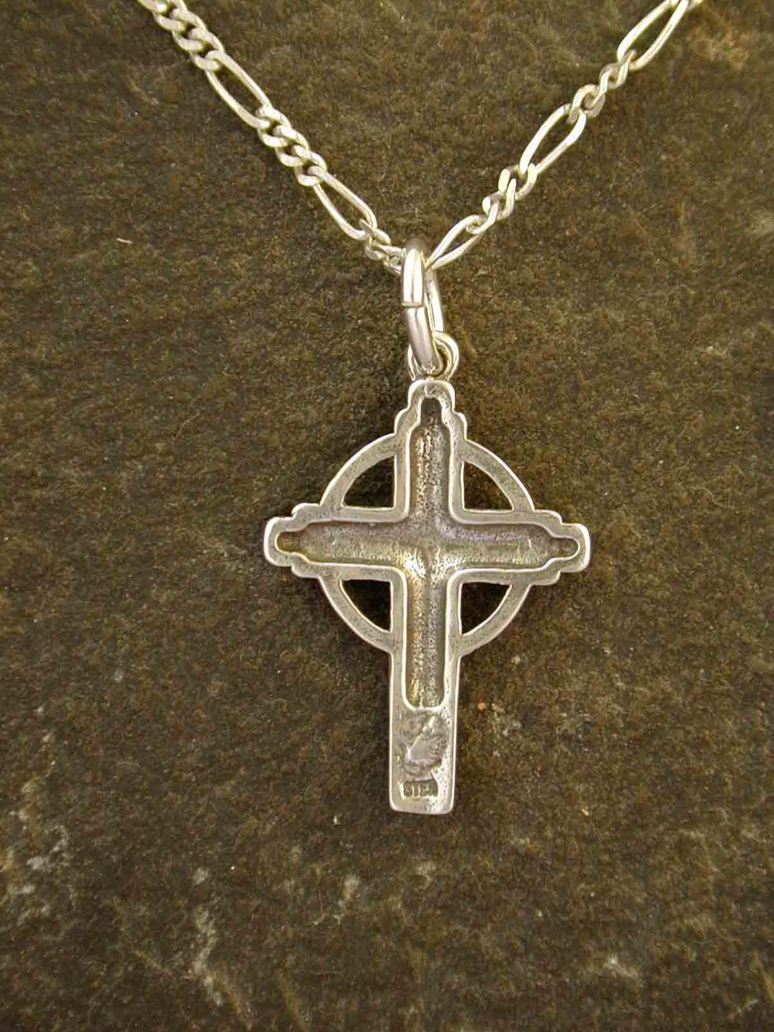 Sterling Silver Celtic Cross Pendant on a Sterling Silver Chain