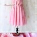 A Party V Shape - Cocktail Prom Party Dinner Wedding Bridesmaid Gorgeous Night Dress Light Baby Pink Brush Backless Style