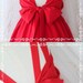 A Party - V Shape Dress  - Prom Party Cocktail Bridesmaid Dinner Wedding Night Dress Dark Red Glamorous Backless Cocktail Dress