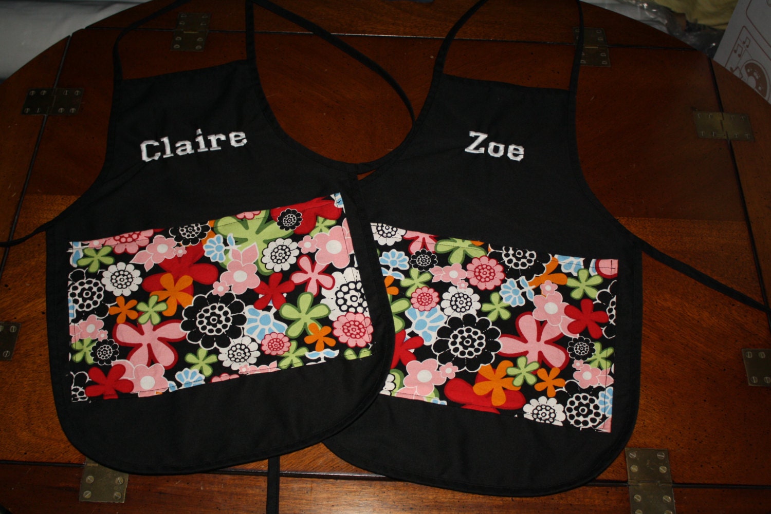 Kids Personalized Apron with Pocket