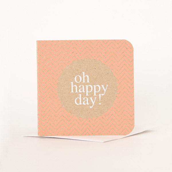 Mini Gift Card - OH HAPPY DAY