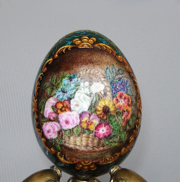 Still life. Goose egg.